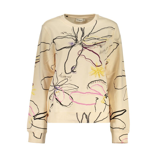 Sweat-shirt Desigual femme en coton rose – DE-47952