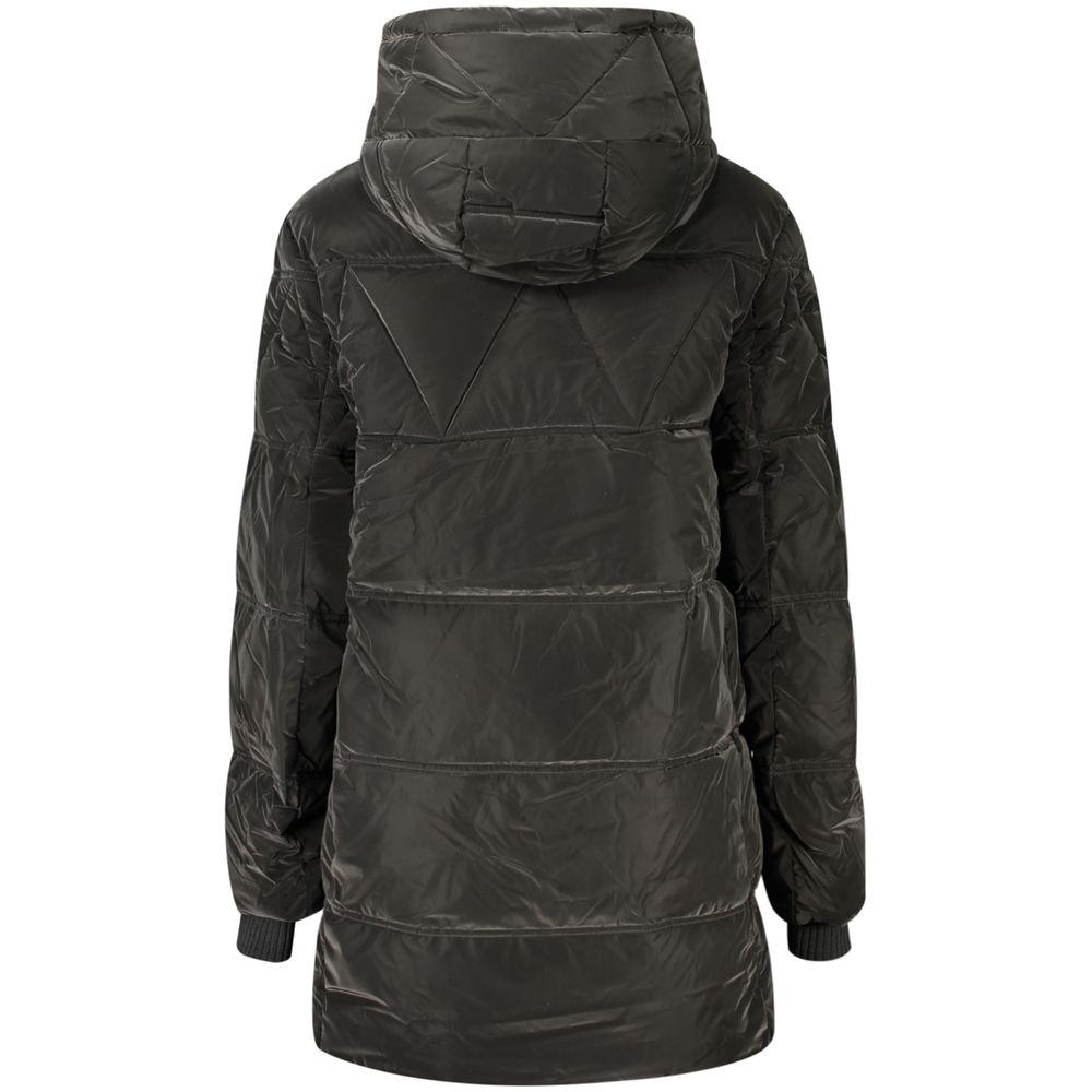 Manteau Desigual femme en polyuréthane noir – DE-47937