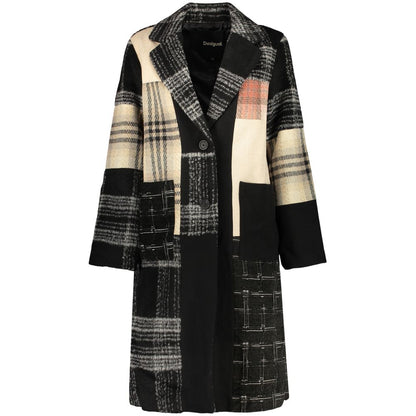 Manteau Desigual femme en polyester noir – DE-47938