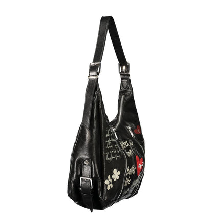 Sac à bandoulière Desigual femme Wow Heaven Maxi en polyuréthane noir – DE-47976