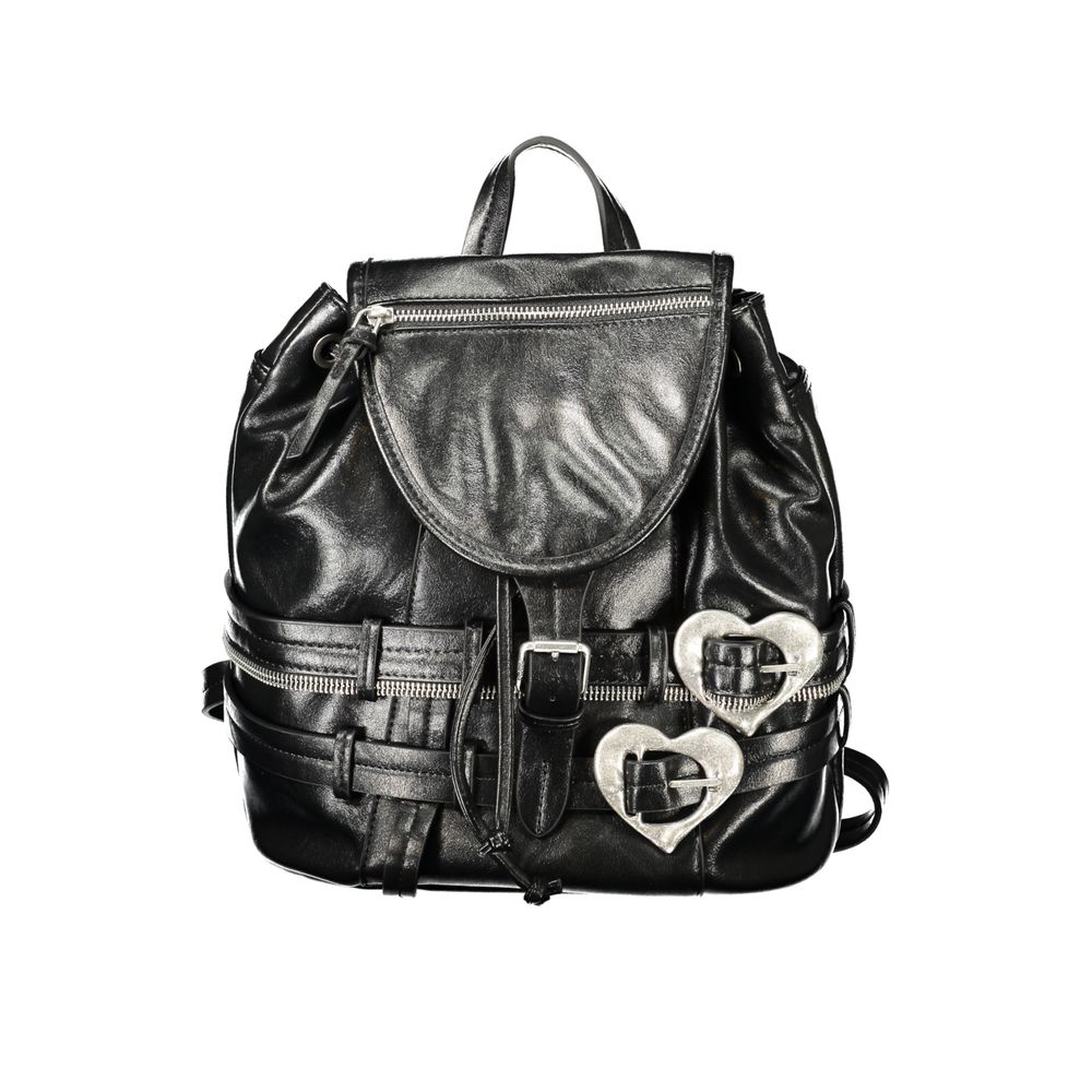 Sac à dos Desigual femme Gala Tuna Mini en polyuréthane noir – DE-47985