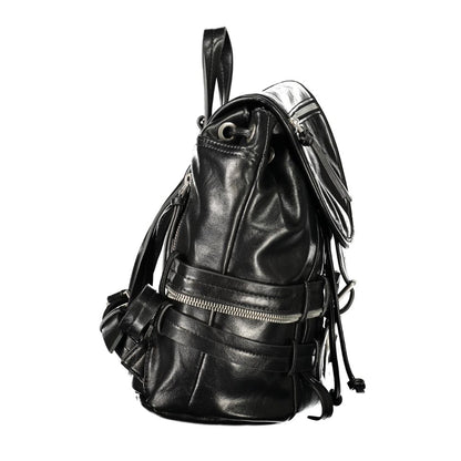 Sac à dos Desigual femme Gala Tuna Mini en polyuréthane noir – DE-47985
