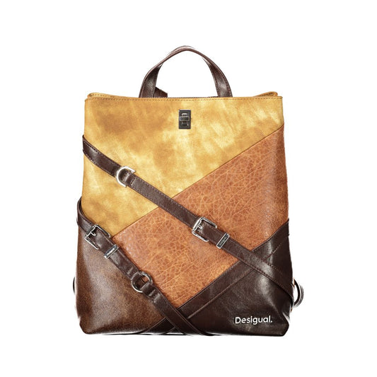 Sac à dos Desigual femme Aurea Sumy en polyuréthane marron – DE-47988