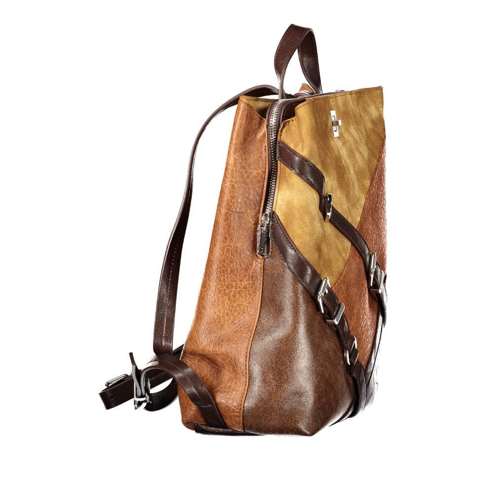 Sac à dos Desigual femme Aurea Sumy en polyuréthane marron – DE-47988