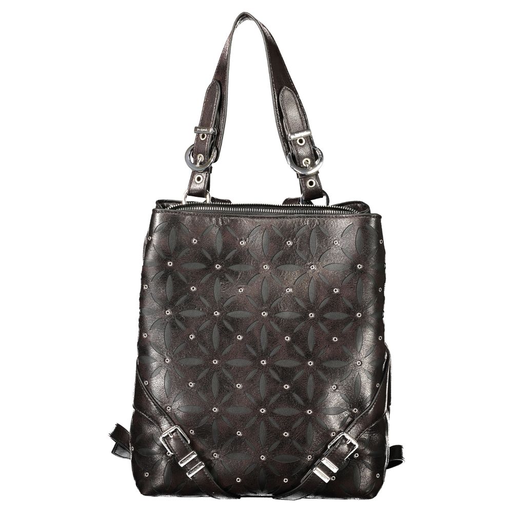 Sac à dos Desigual femme Coriolis Sumy en polyuréthane noir – DE-47993