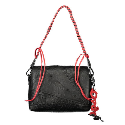 Sac à main Desigual femme All Mickey Phuket Mini Soft en polyuréthane noir – DE-47995