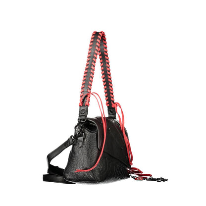 Sac à main Desigual femme All Mickey Phuket Mini Soft en polyuréthane noir – DE-47995