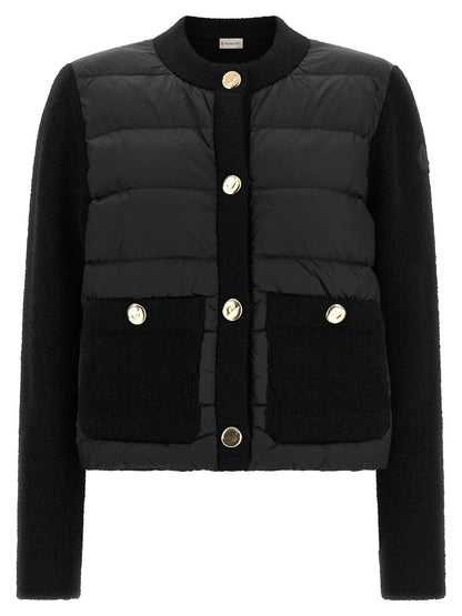 Moncler Black Polyamide Full-Length Jacket