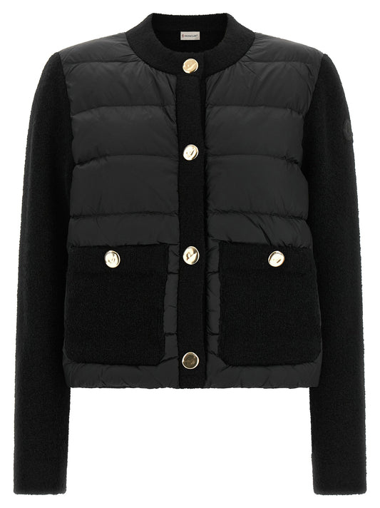Veste Moncler en polyamide noir – MO-344946