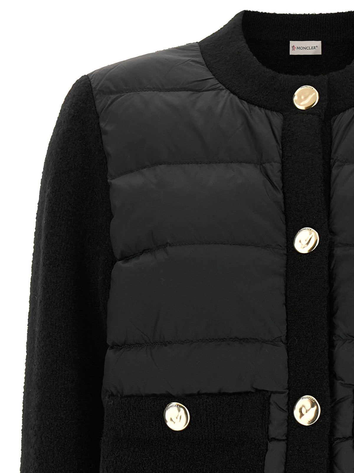 Moncler Black Polyamide Full-Length Jacket