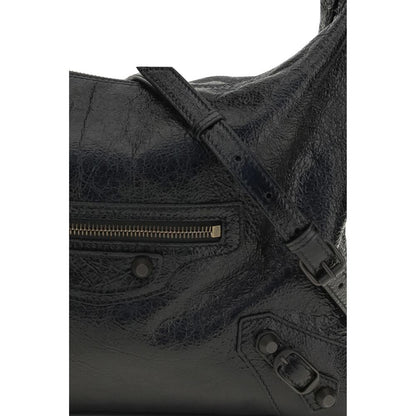 Balenciaga Black Lamb Ovis Aries Shoulder Bag