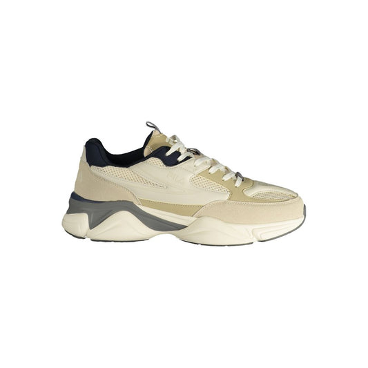 Baskets Fila homme en polyuréthane beiges – FI-48026