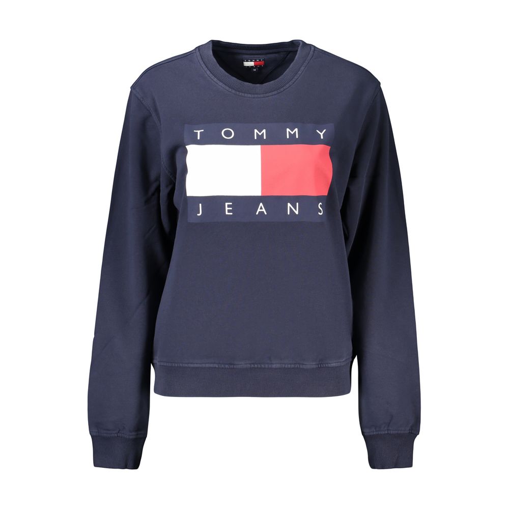 Sweat-shirt Tommy Hilfiger femme en coton bleu – TO-48044
