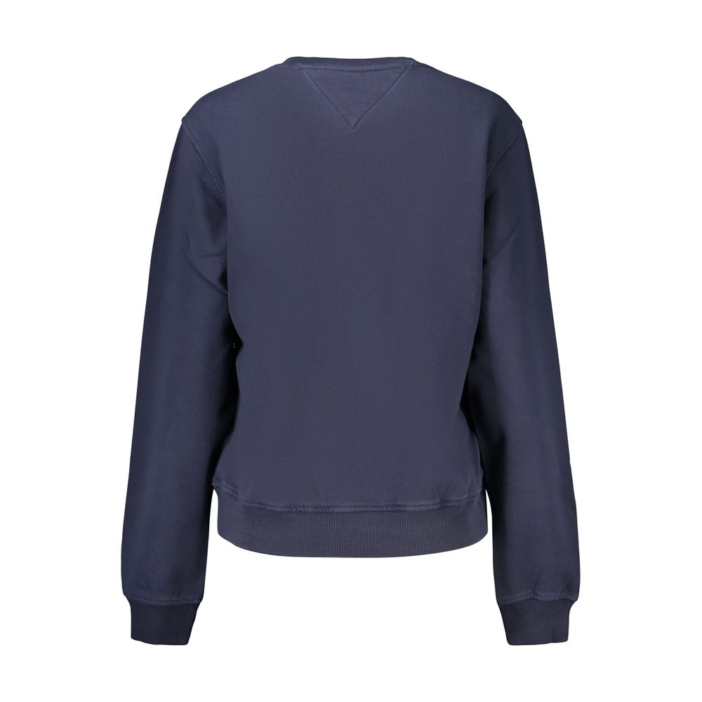 Sweat-shirt Tommy Hilfiger femme en coton bleu – TO-48044