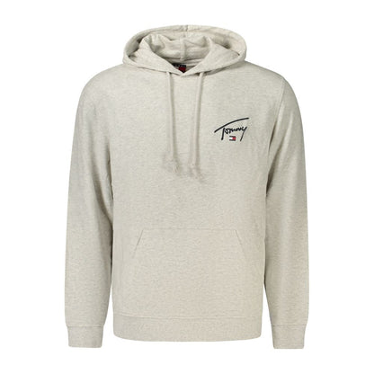 Sweat à capuche Tommy Hilfiger homme en coton gris – TO-48049