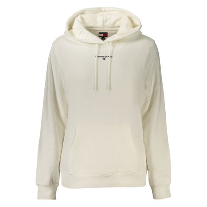 Sweat à capuche Tommy Hilfiger femme en coton blanc – TO-48052