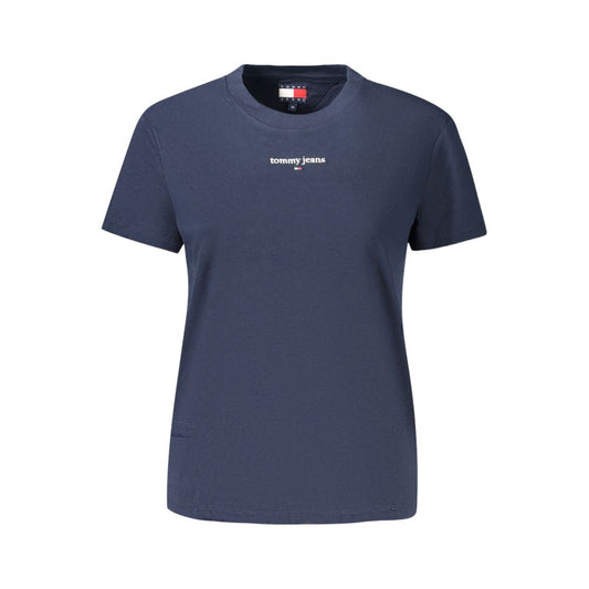 T-shirt Tommy Hilfiger femme en coton bleu – TO-48055