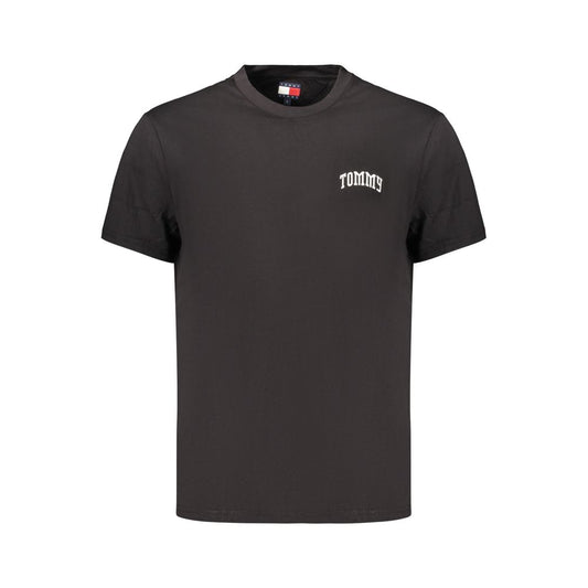 T-shirt Tommy Hilfiger homme en coton noir – TO-48060