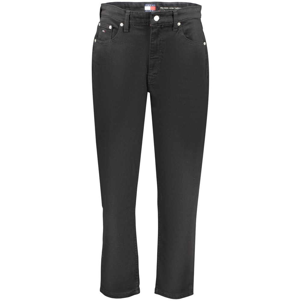 Jean Tommy Hilfiger femme Mom en coton noir – TO-48056