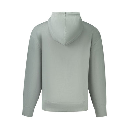 Sweat à capuche Hugo Boss homme en coton vert – BO-48136