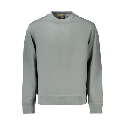 Sweat-shirt Hugo Boss homme en coton vert – BO-48141