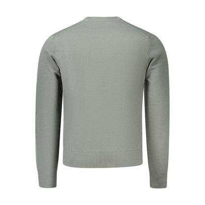 Pull Hugo Boss homme en coton et cachemire vert – BO-48139