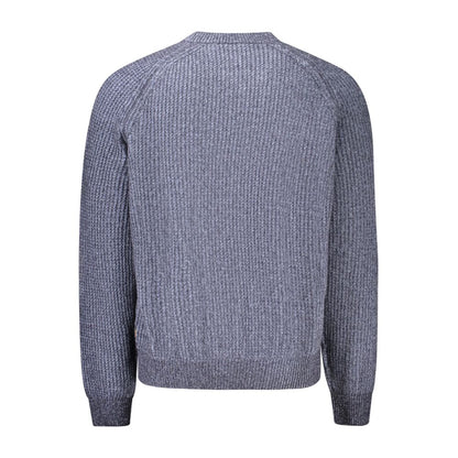Pull Hugo Boss homme en laine bleu – BO-48146