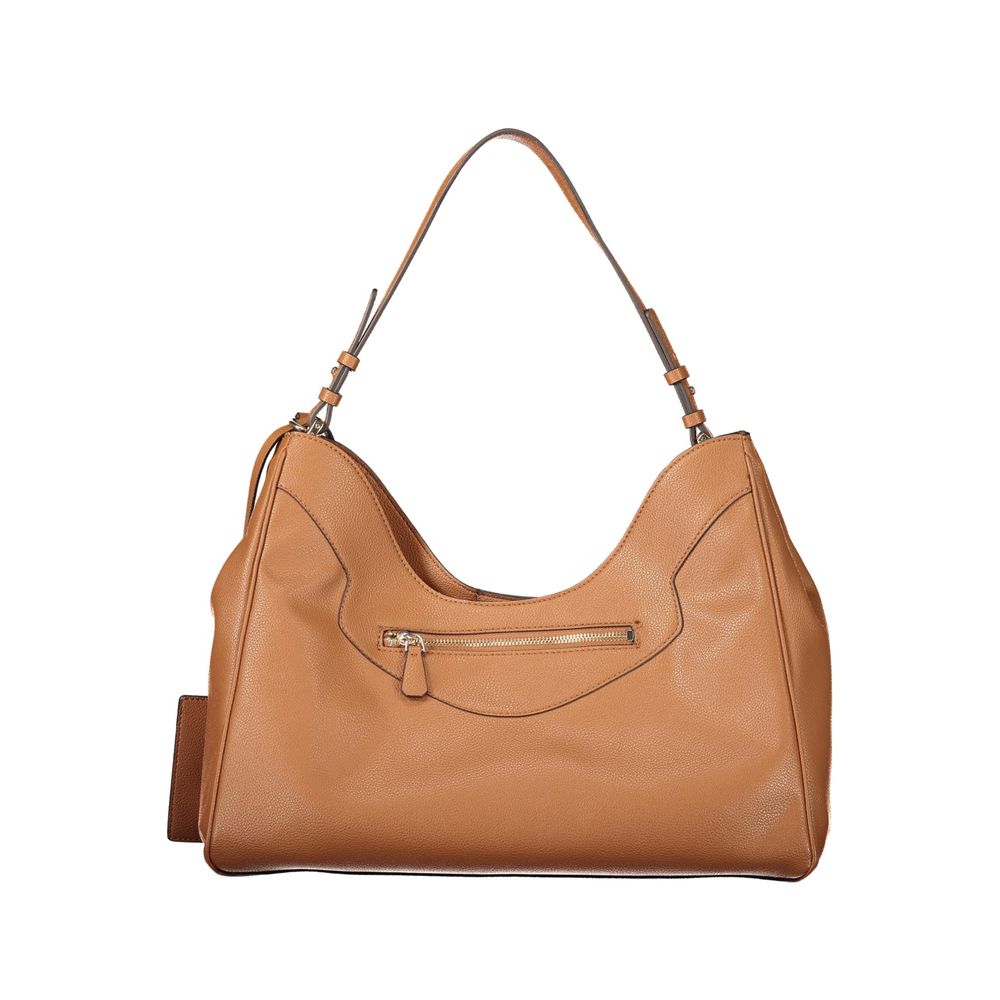 Sac porté épaule Guess Jeans Antonia en polyéthylène marron – GU-48185