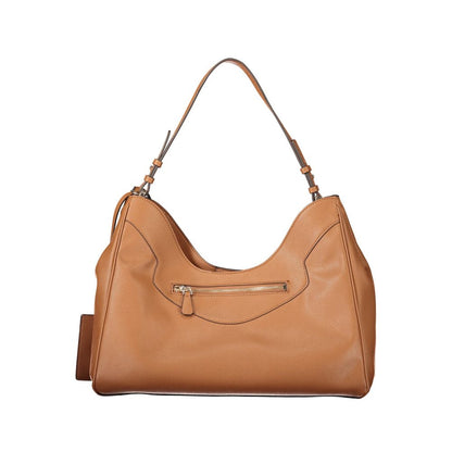 Sac porté épaule Guess Jeans Antonia en polyéthylène marron – GU-48185
