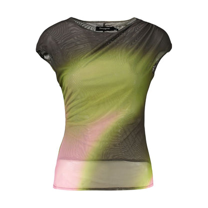 Débardeur Desigual femme Krakow en polyester vert – DE-48331
