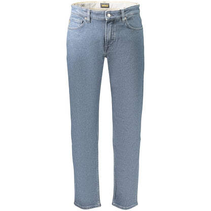 Jean Hugo Boss homme regular en coton bleu – BO-48164