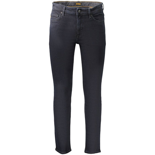 Jean Hugo Boss homme Delaware slim en coton bleu – BO-48162