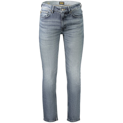 Jean Hugo Boss homme slim en coton bleu – BO-48167