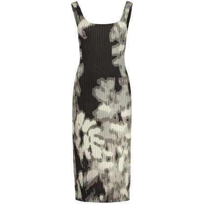 Robe Desigual femme longue en viscose noir – DE-48305