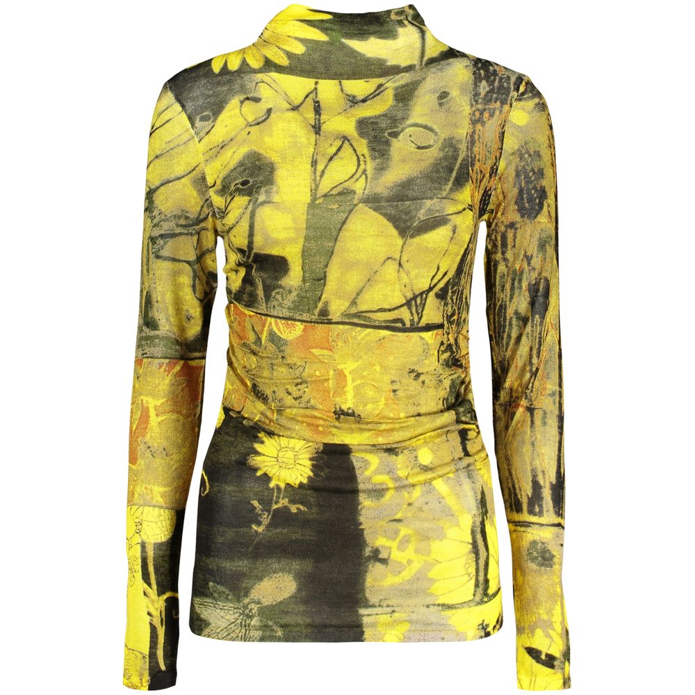 Pull Desigual femme Whimsy en viscose jaune – DE-48313
