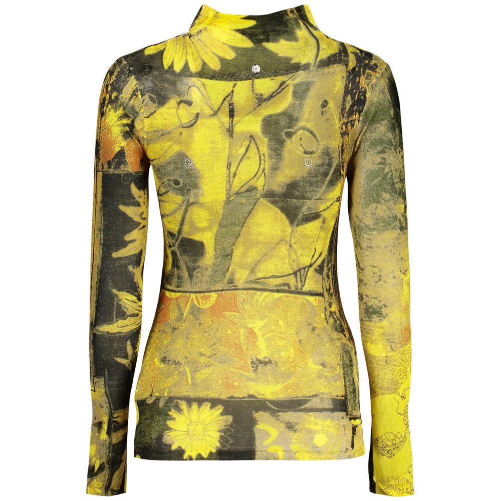 Pull Desigual femme Whimsy en viscose jaune – DE-48313