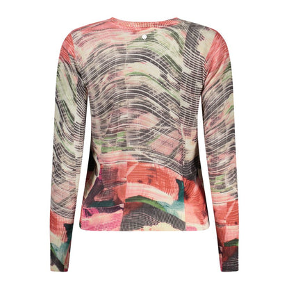 Pull Desigual femme Glitch à motifs en viscose blanc – DE-48344