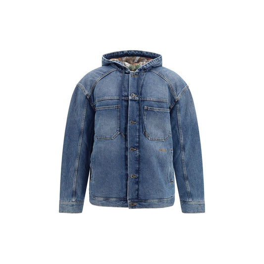 Veste en jean Off-White Bookish en coton bleue – OF-OMYE09SF26DEN00240400