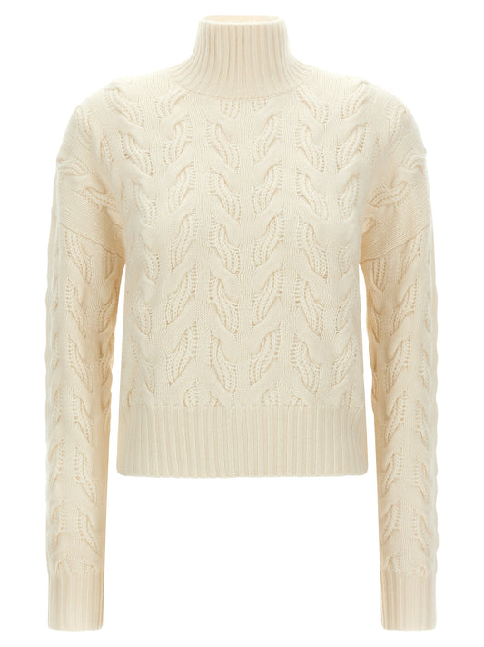 Cardigan Max Mara en laine blanc – MA-345323