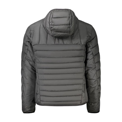 Veste Hugo Boss homme à capuche en polyester noir – BO-48131