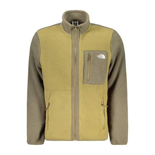 Sweat-shirt polaire The North Face homme en polyester vert – TH-48281