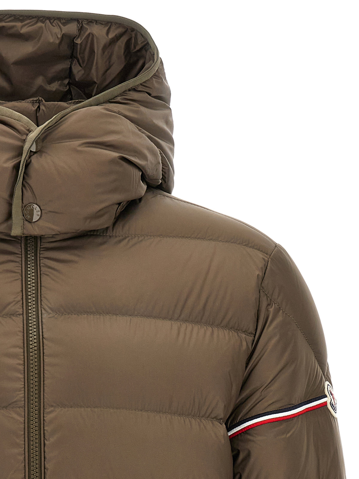 Moncler Bicolor Polyamide Full-Length Jacket