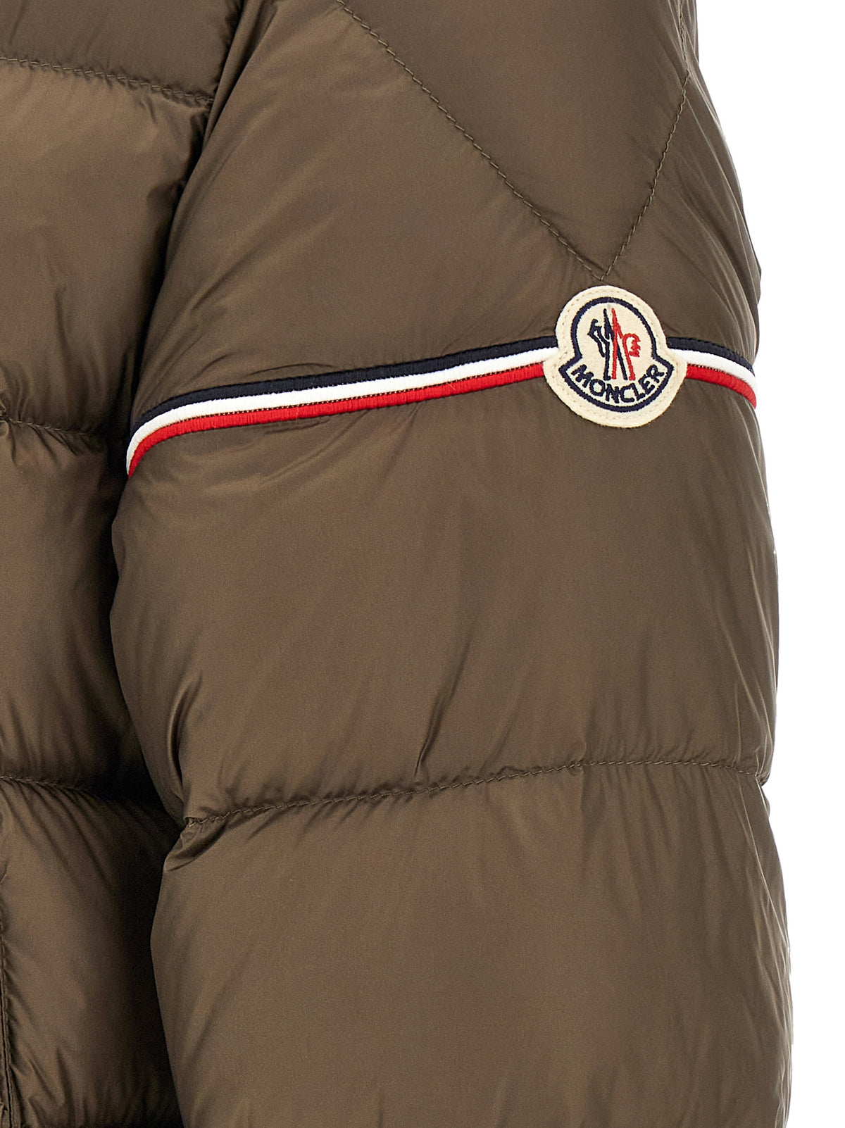 Moncler Bicolor Polyamide Full-Length Jacket