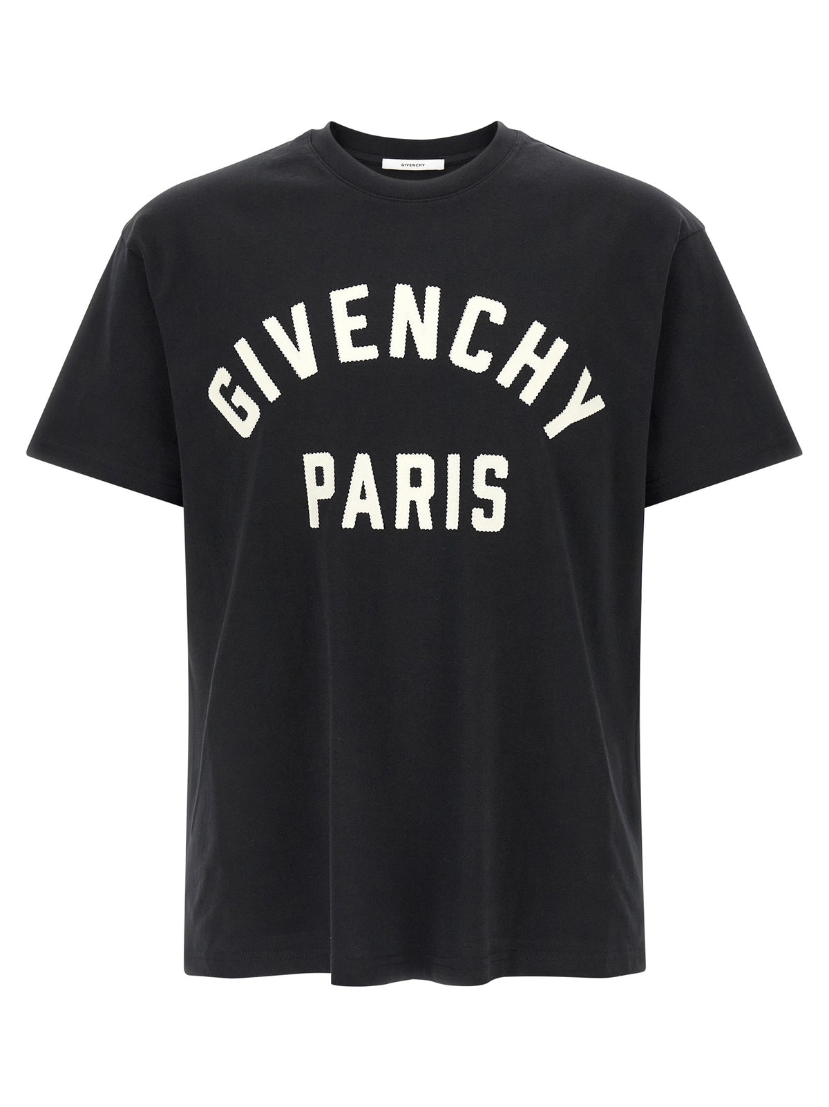 T-shirt Givenchy homme en coton blanc et noir – GI-331416