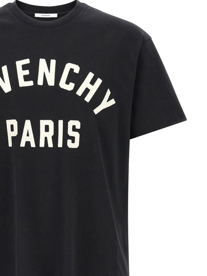 T-shirt Givenchy homme en coton blanc et noir – GI-331416