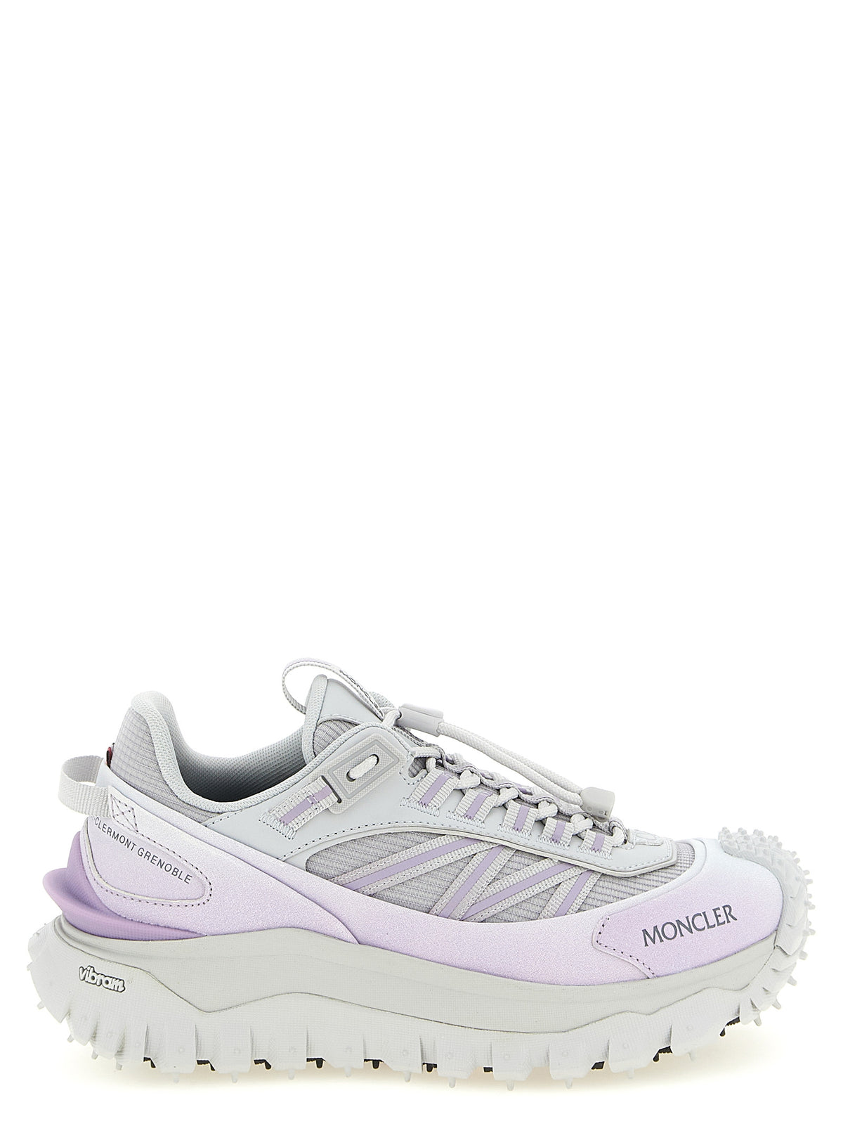 Baskets Moncler femme en polyester violet – MO-331507