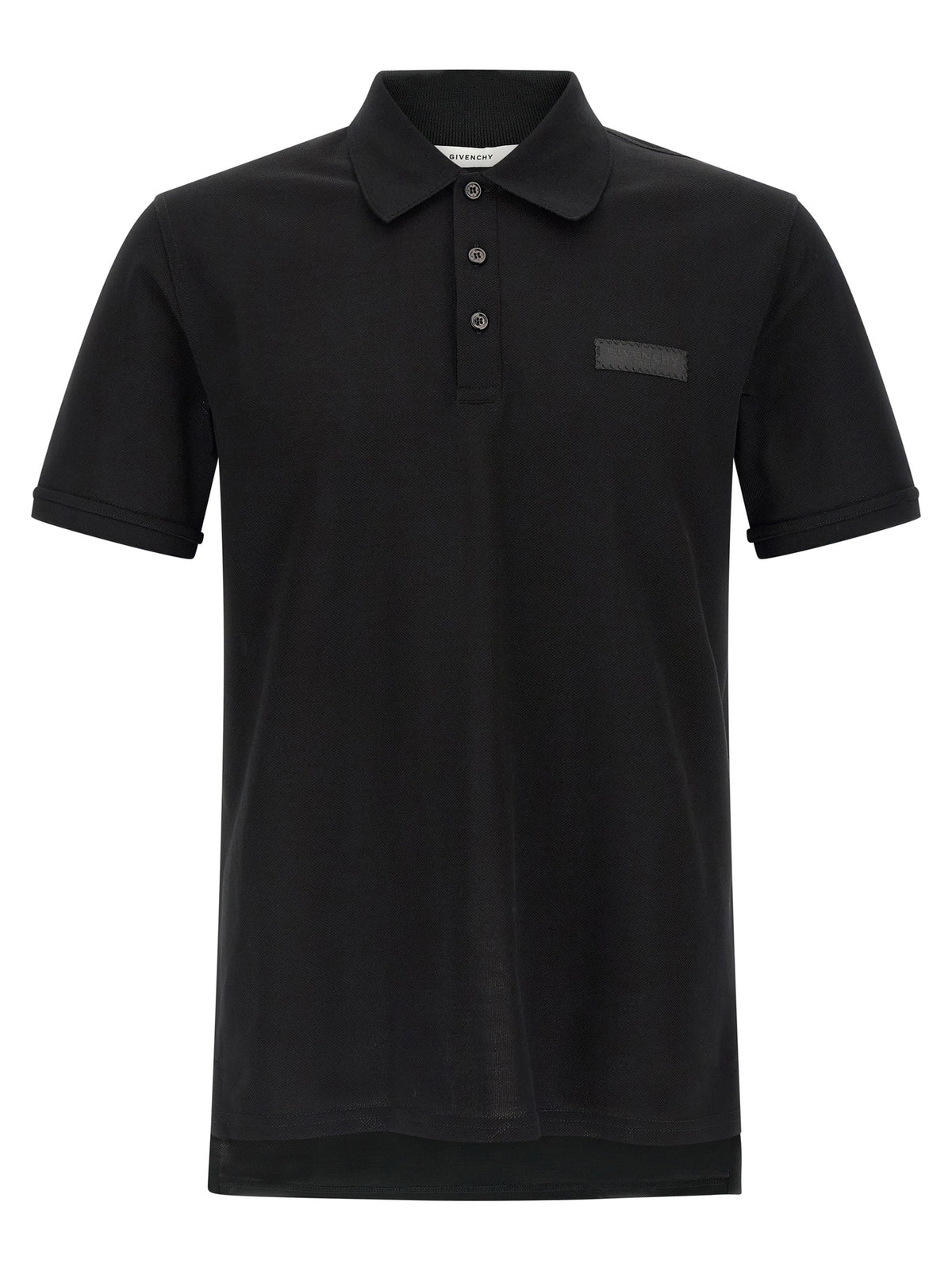 Polo Givenchy homme en coton noir – GI-331549