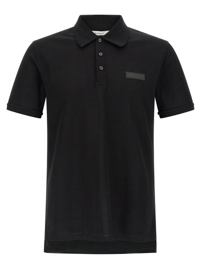 Polo Givenchy homme en coton noir – GI-331549