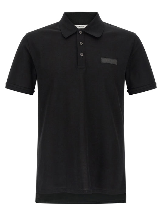 Polo Givenchy homme en coton noir – GI-331549