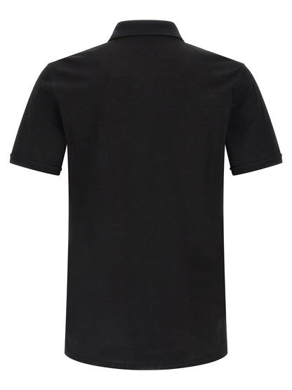 Polo Givenchy homme en coton noir – GI-331549